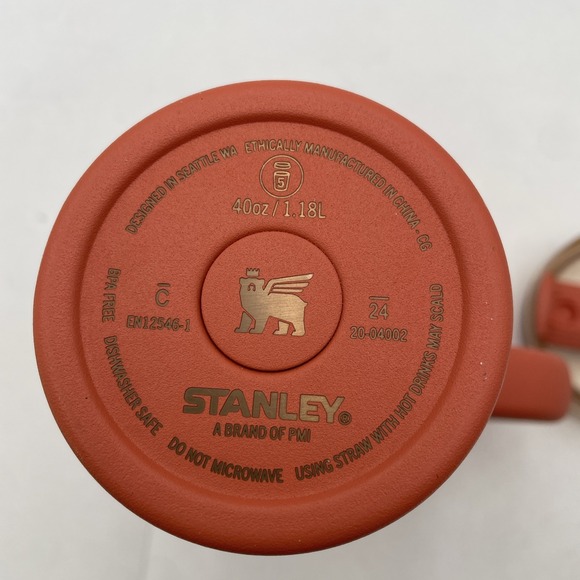 Stanley 40 oz Adventure Quencher Travel Tumbler Parfait Ombre Orange- USED - Picture 9 of 9